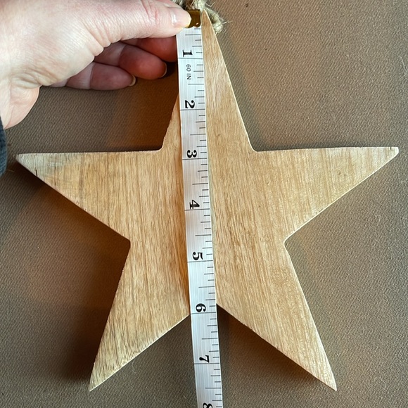 Wooden Star Ornament - Picture 5 of 7